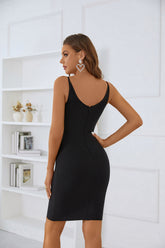 Beaded Butterfly Little Black Homecoming Dress